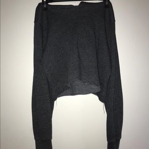 cropped sweater